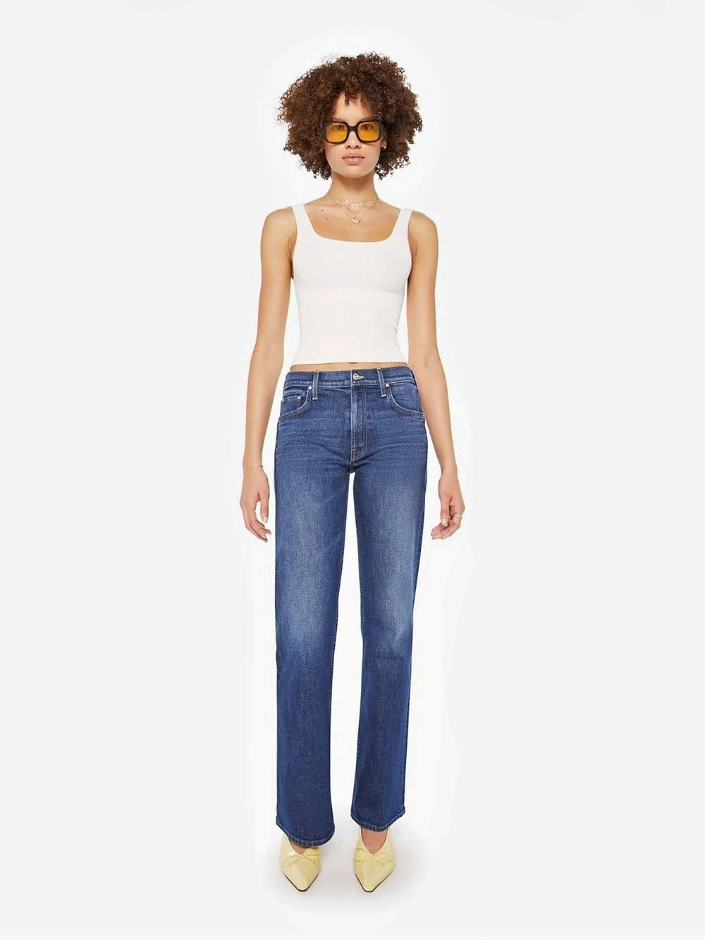 MOTHER Like New The Bookie Sneak High Rise Boot Cut Jean in Perfectly Imperfect